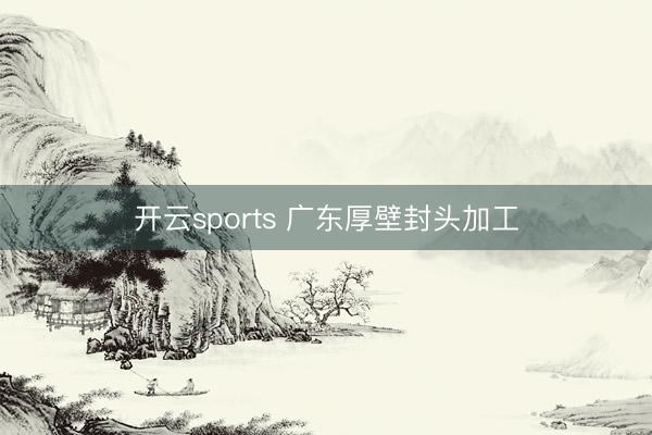 开云sports 广东厚壁封头加工